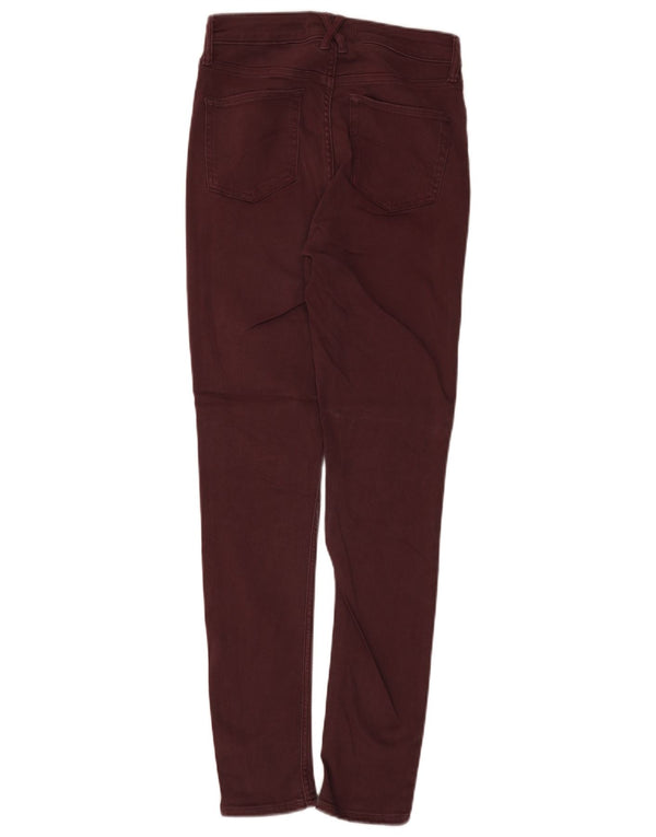 White Stuff Dame Skinny Jeans UK 8 Small W28 L29 Bourgogne bomuld