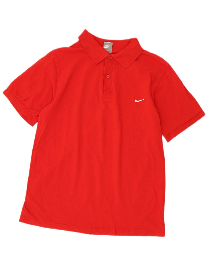 Nike Polo skjorte til mænd UK 42/44 Large Red