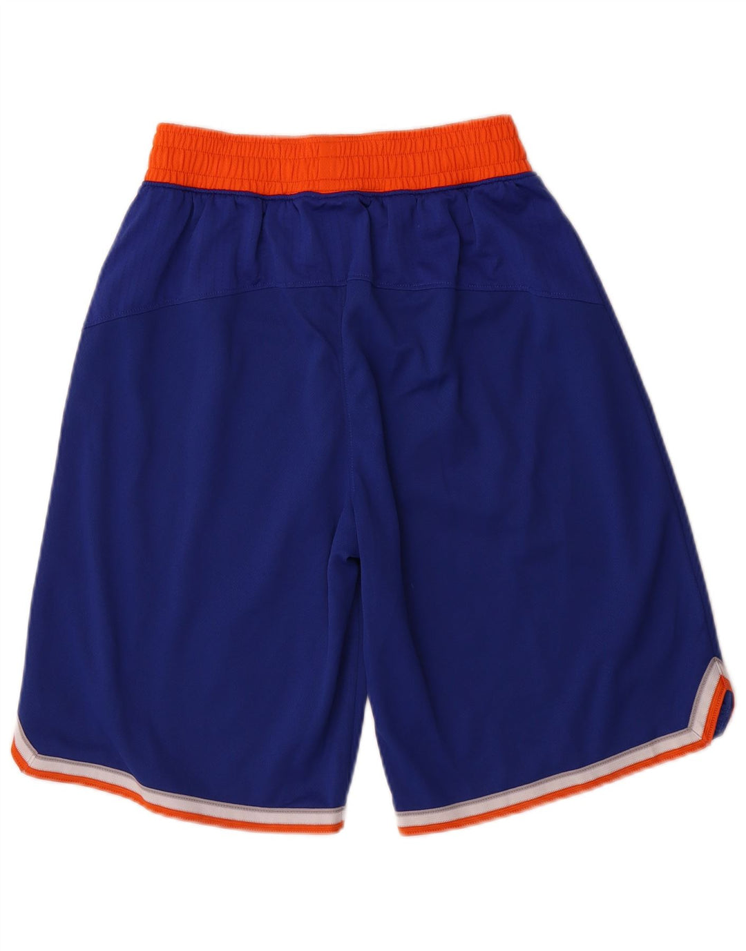 Adidas Herre New York Knicks Sports Shorts Små blå Colourblock Polyester