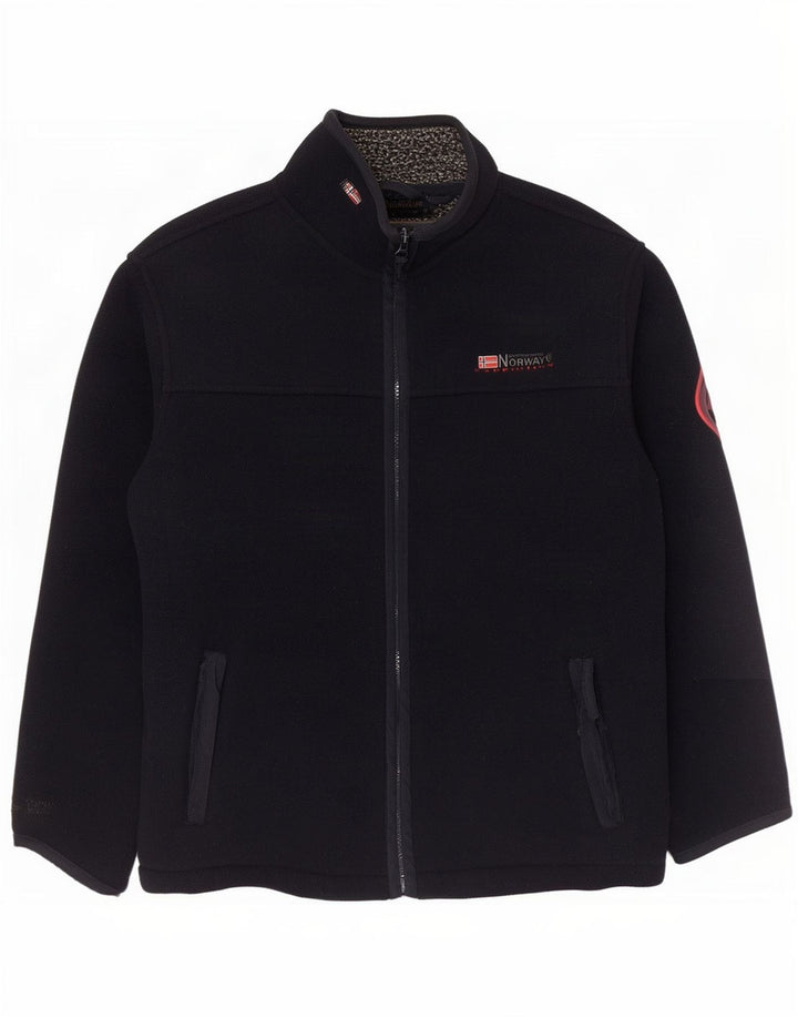 Geographical Norway Herre Fleecejakke UK 41 Large Navy Blue Polyester