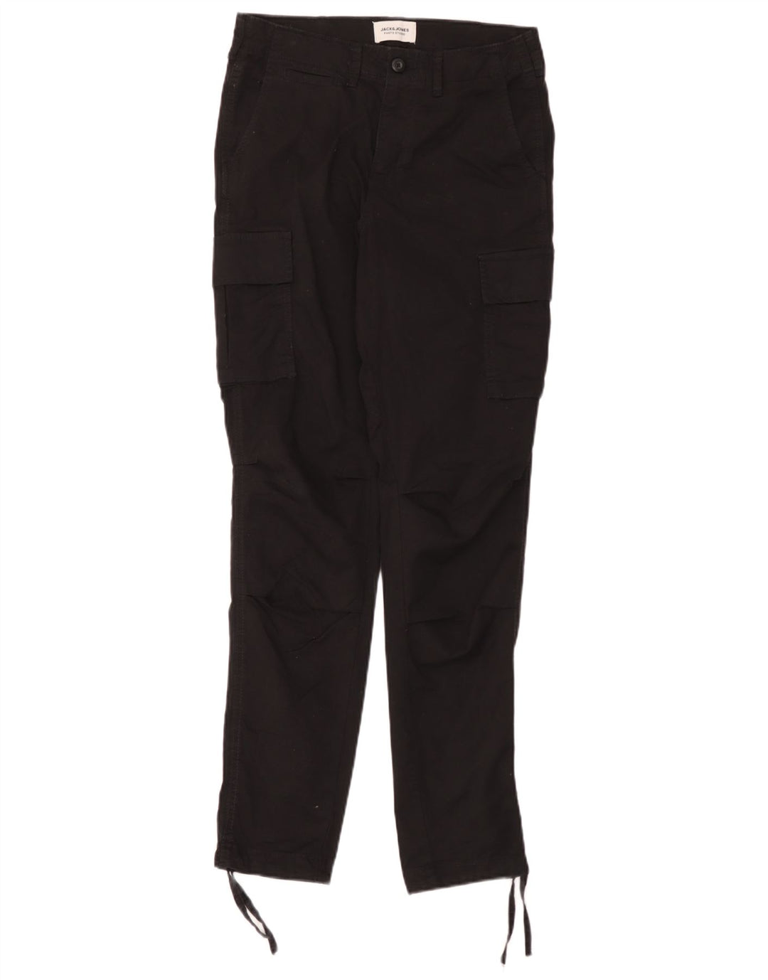 Jack & Jones Herre Slim Cargo Bukser W28 L32 Sort Bomuld