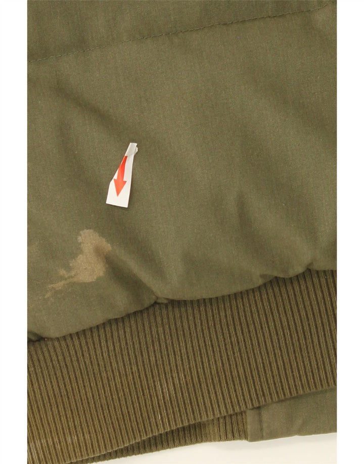 Levi's Polstret Gilet til mænd UK 40 Large Khaki Colourblock