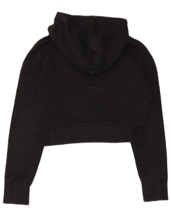Nike Girls Crop Graphic Standard Fit hættetrøjetrøje 12-13 år Stor Sort