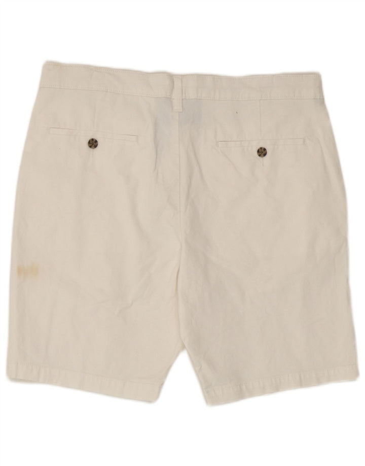Marks & Spencer Chino Shorts til mænd W34 Stor hvid bomuld