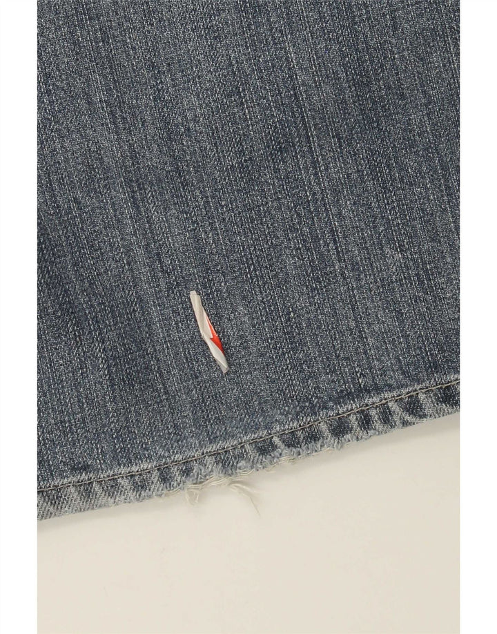Tommy Hilfiger Dame Manhattan Bootcut Jeans W34 L31 Blå Bomuld