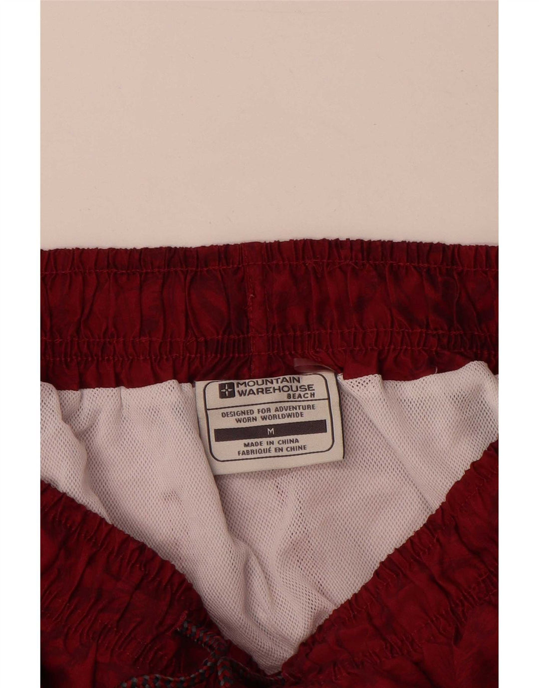 Mountain Warehouse Badeshorts til mænd Medium rød blomstret polyester
