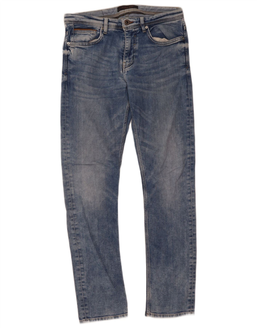 Zara Herre Slim Jeans EU 40 Medium W31 L31 Blå