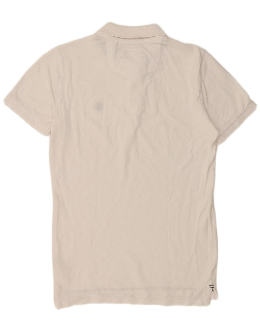 Fat Face Herre Polo Shirt XS Hvid Bomuld