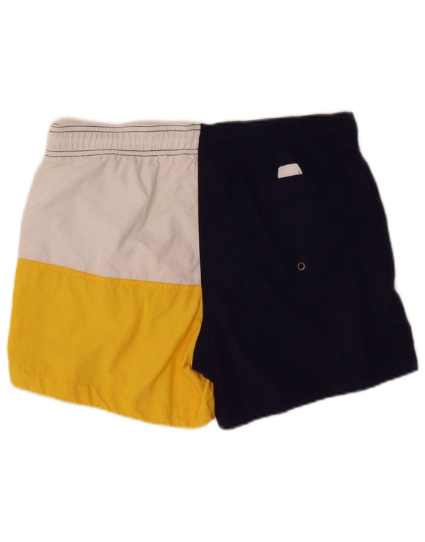 Champion Herre grafiske svømmeshorts Medium Navy Blue Colourblock