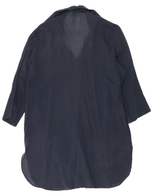 Marila Kvinde grafisk 3/4-ærmet Shift-kjole UK 14 Medium Navy Blue Floral