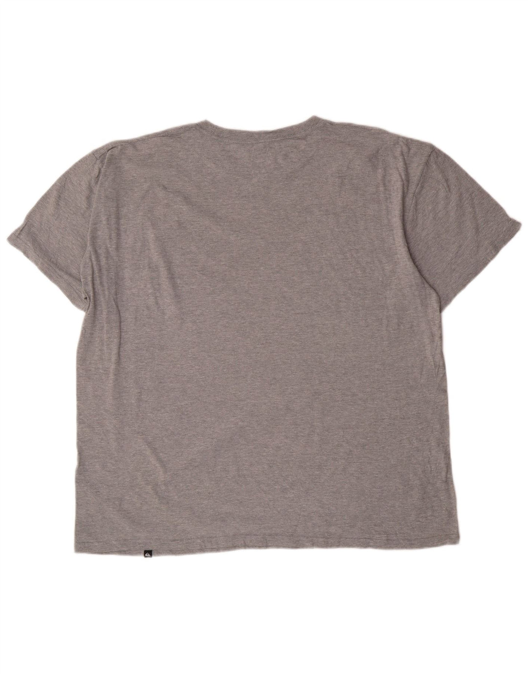 Quiksilver Herre Regular Fit Grafisk T-Shirt Top XL Grå Flecked Bomuld