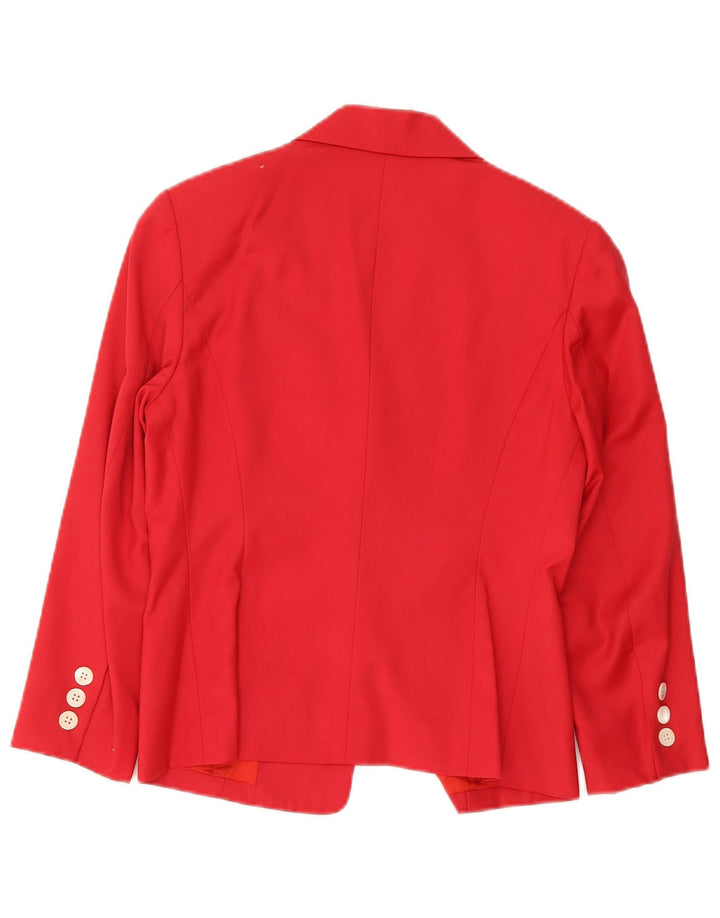 Oliver Dame 2-knaps blazerjakke IT 44 Medium Pink Viscose