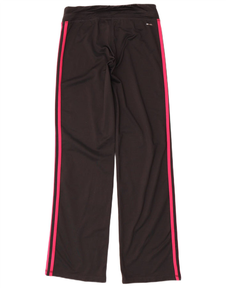 Adidas Womens Climalite træningsdragt Bukser UK 8/10 Small Black Polyester