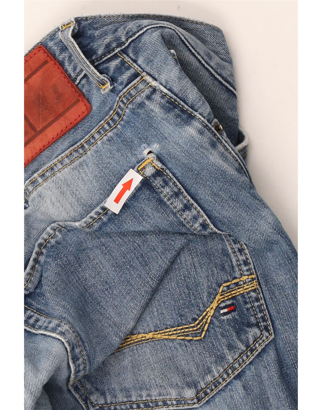 Tommy Hilfiger Straight Jeans til mænd W33 L32 Blå