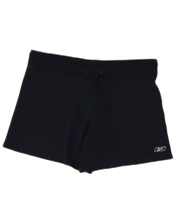 Reebok Sportsshorts til kvinder UK 12 Mellem marineblå bomuld