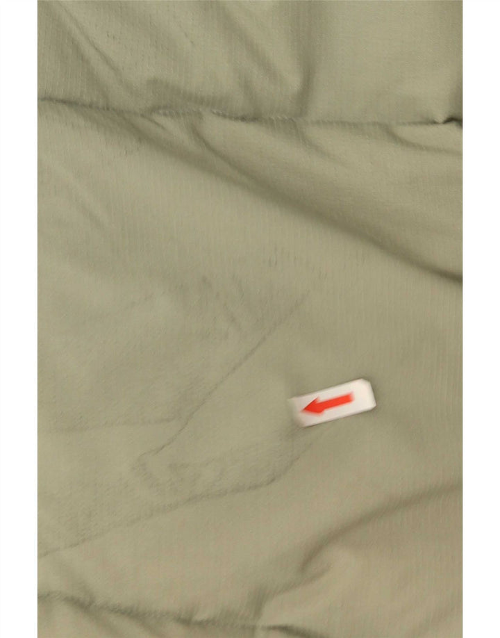 Fila Herre hættepolstret jakke UK 44 2XL Grøn Colourblock Polyamid