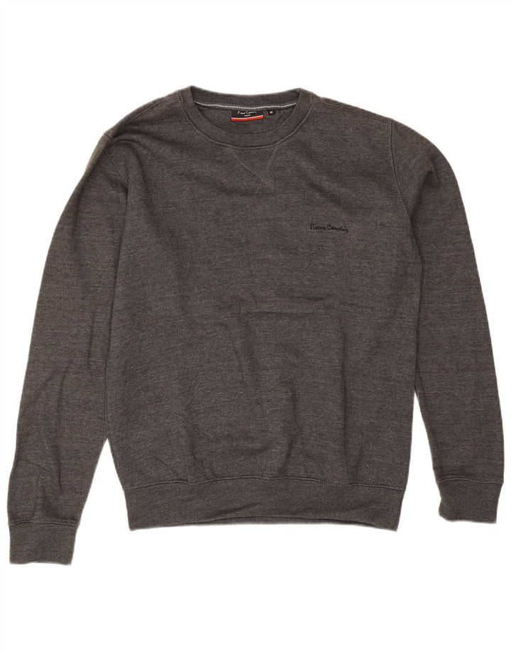PIERRE CARDIN Sweatshirt til mænd Medium Grå Bomuld