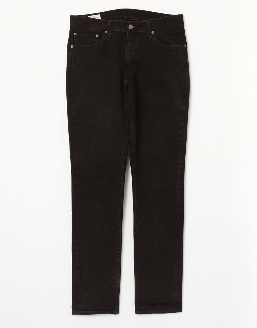 Levi's Herre 511 Slim Jeans W32 L34 Sort Bomuld