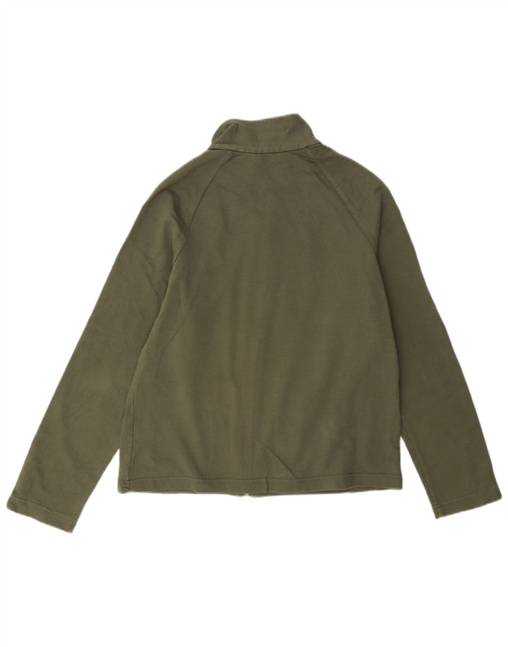 Marks & Spencer Dame træningsdragt Topjakke UK 12 Medium Khaki Bomuld