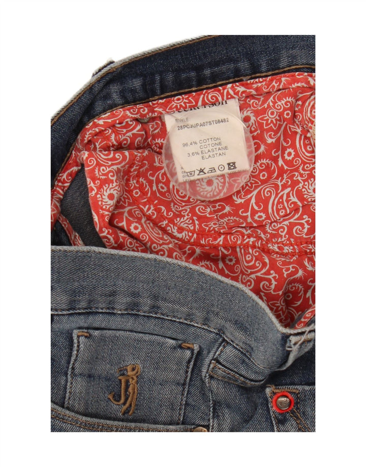 Jeckerson Dame Slim Jeans W32 L31 Blå Bomuld