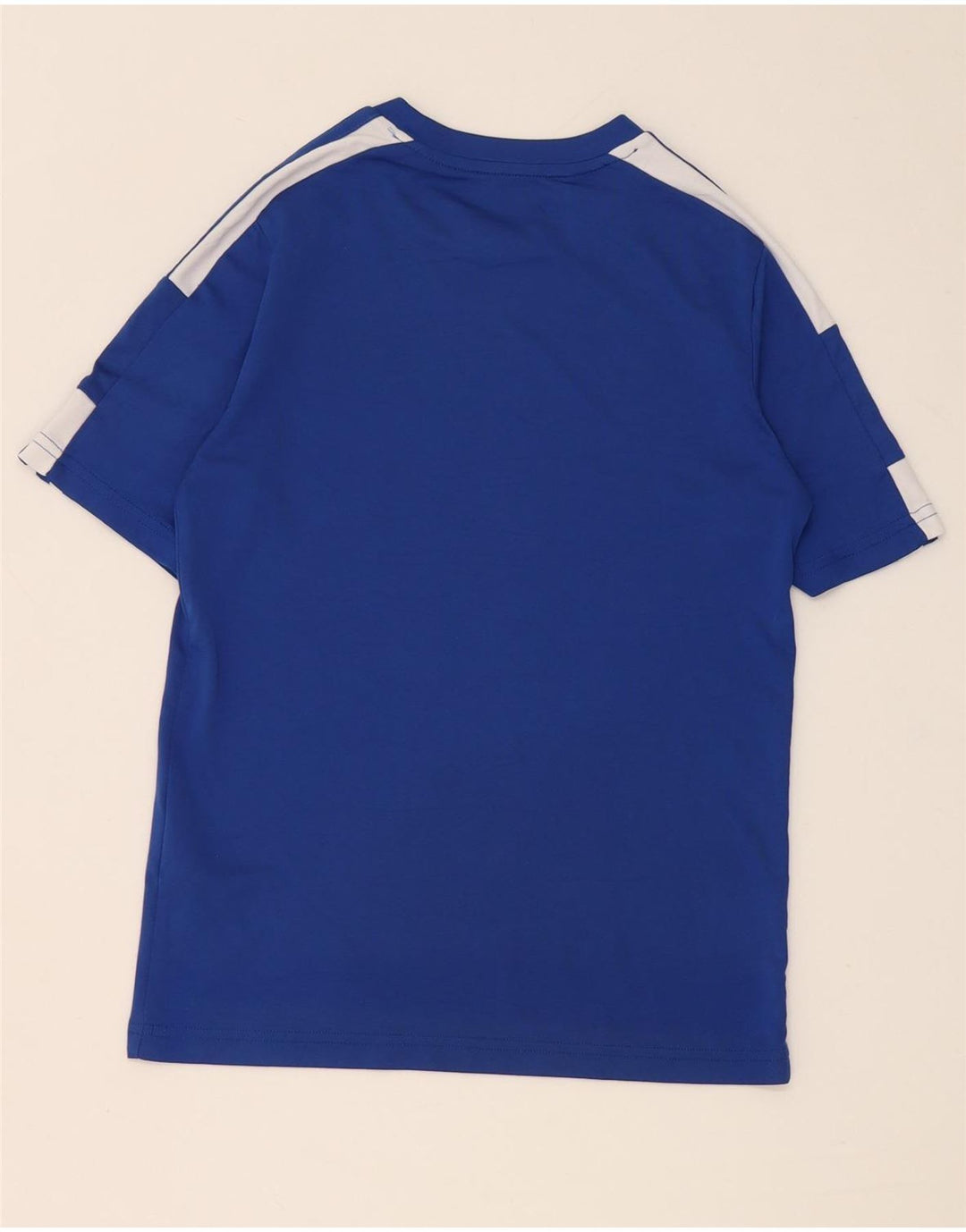 Adidas Boys Aeroready T-Shirt Top 11-12 År Blå Polyester