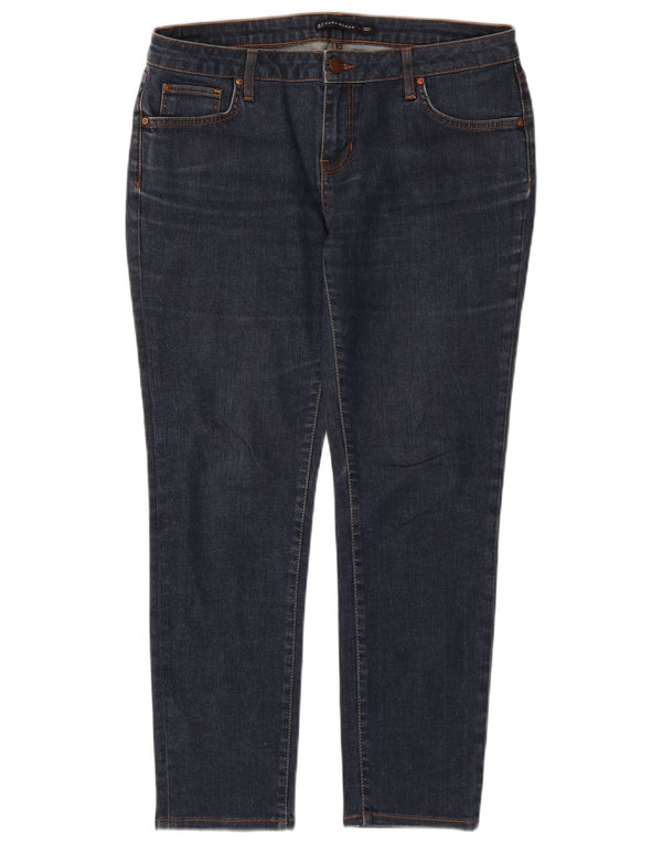 Zara Dame Slim Jeans EU 46 2XL W36 L28 Marineblå