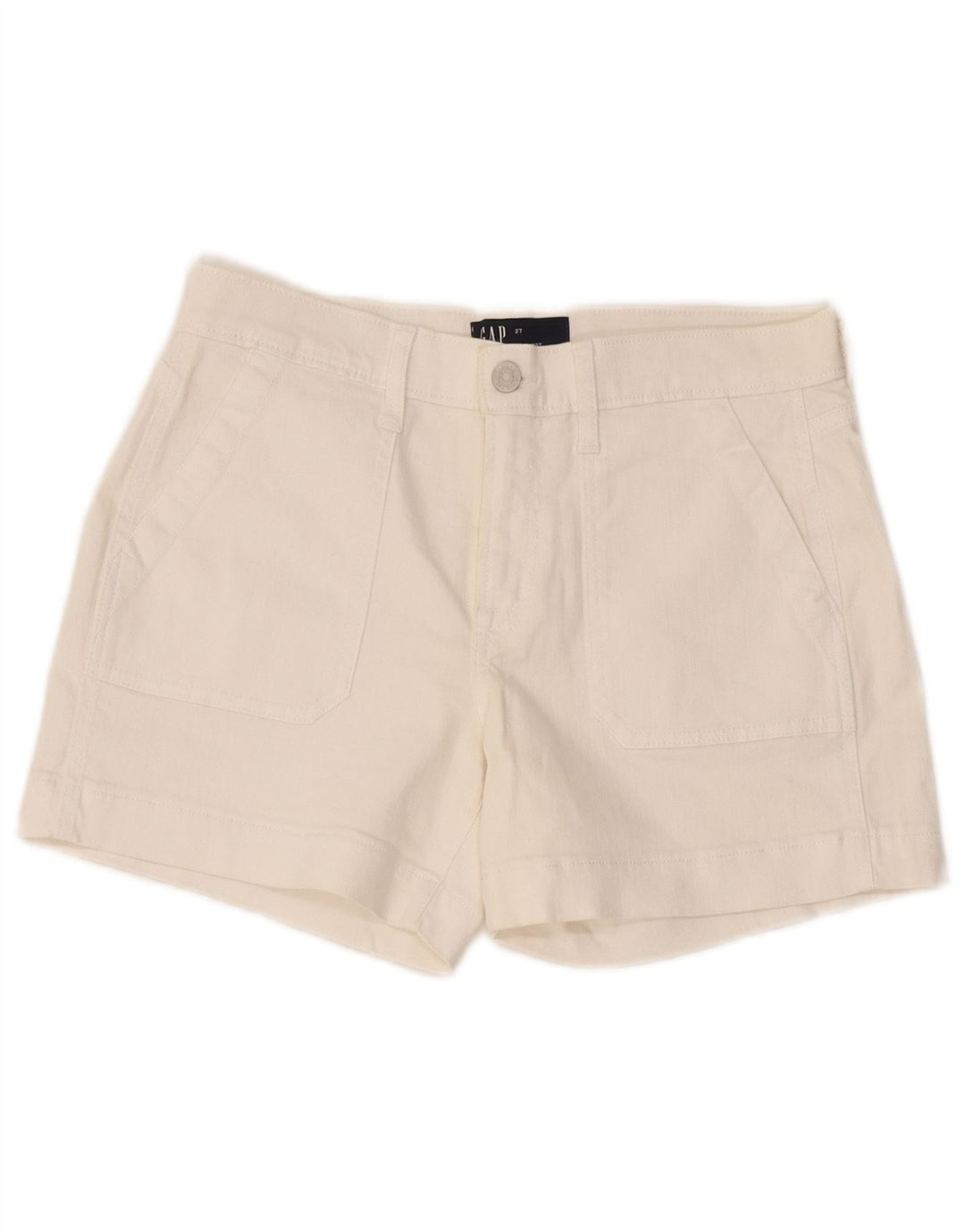 Gap denimshorts til kvinder W27 Små hvide bomuld