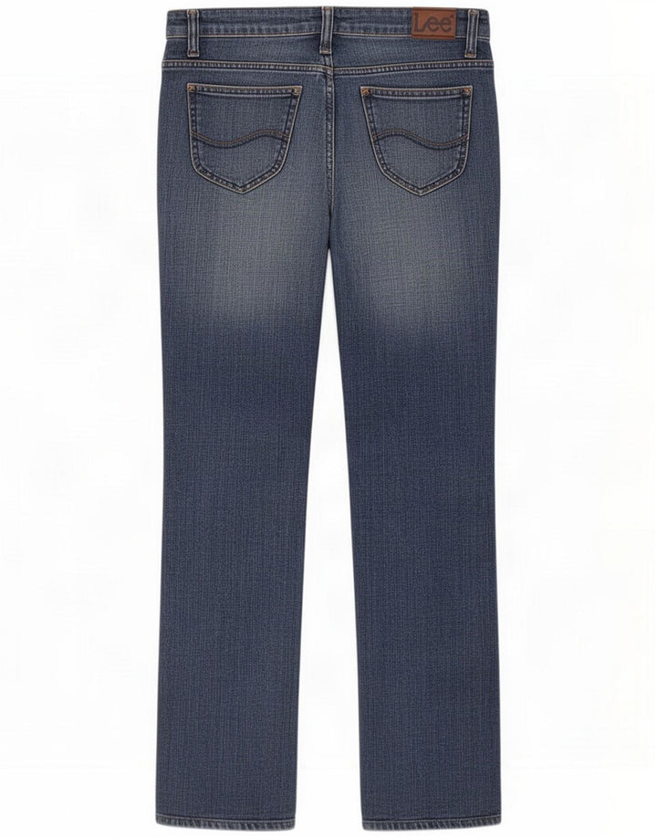 Lee Dame Slim Jeans W32 L27 Blå Bomuld