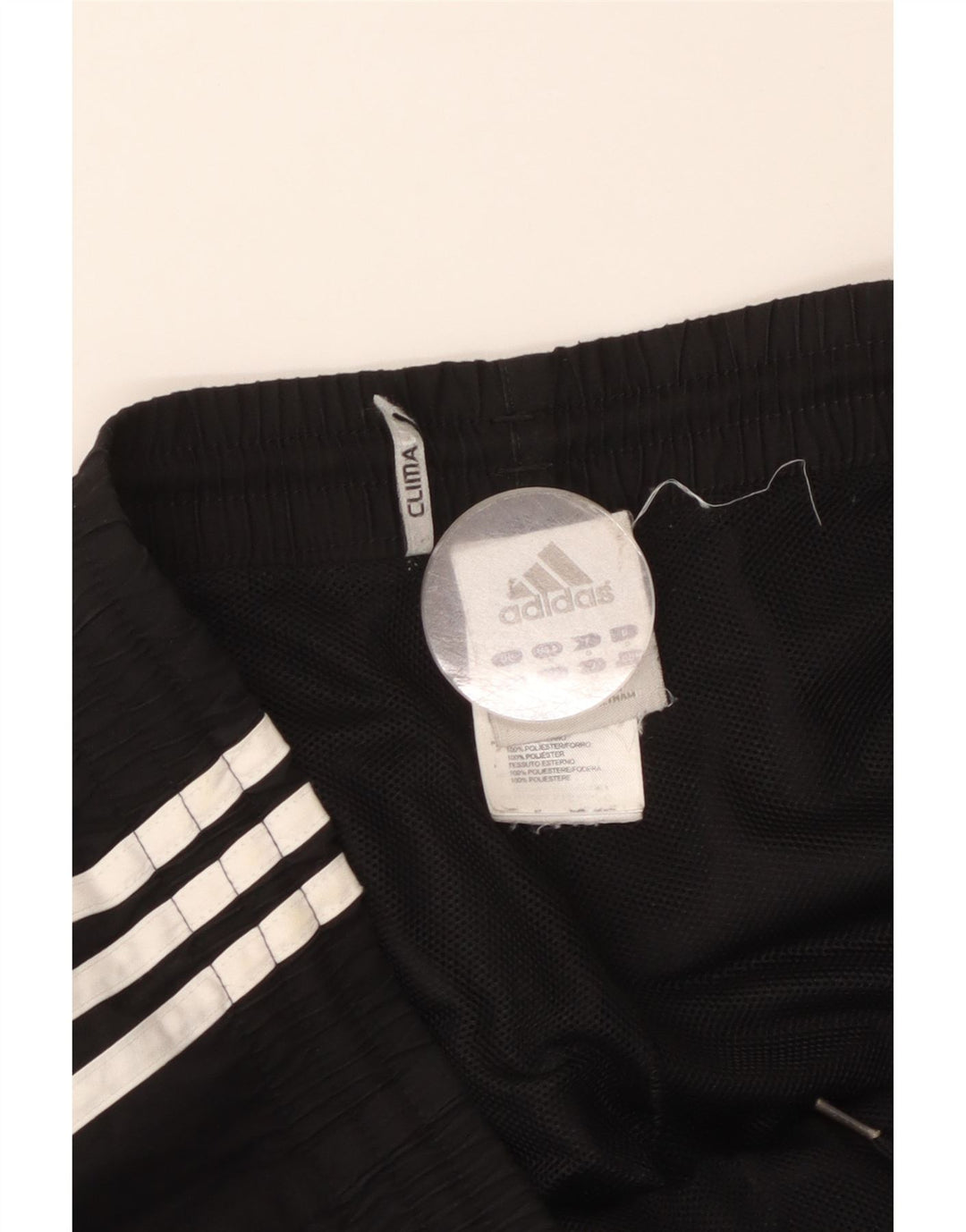 Adidas Træningsdragtsbukser til mænd Small Black Polyester