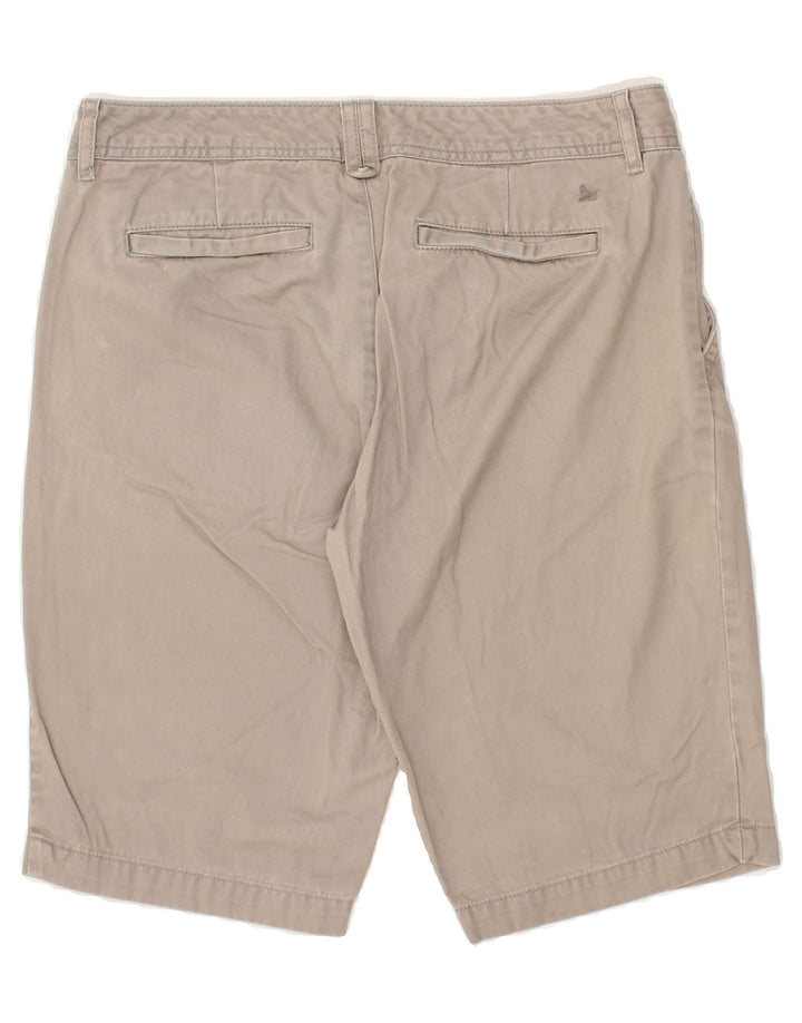 EDDIE BAUER Womens Legendwash Chino Shorts US 6 Medium W28  Grey Cotton Vintage Eddie Bauer and Second-Hand Eddie Bauer from Messina Hembry 