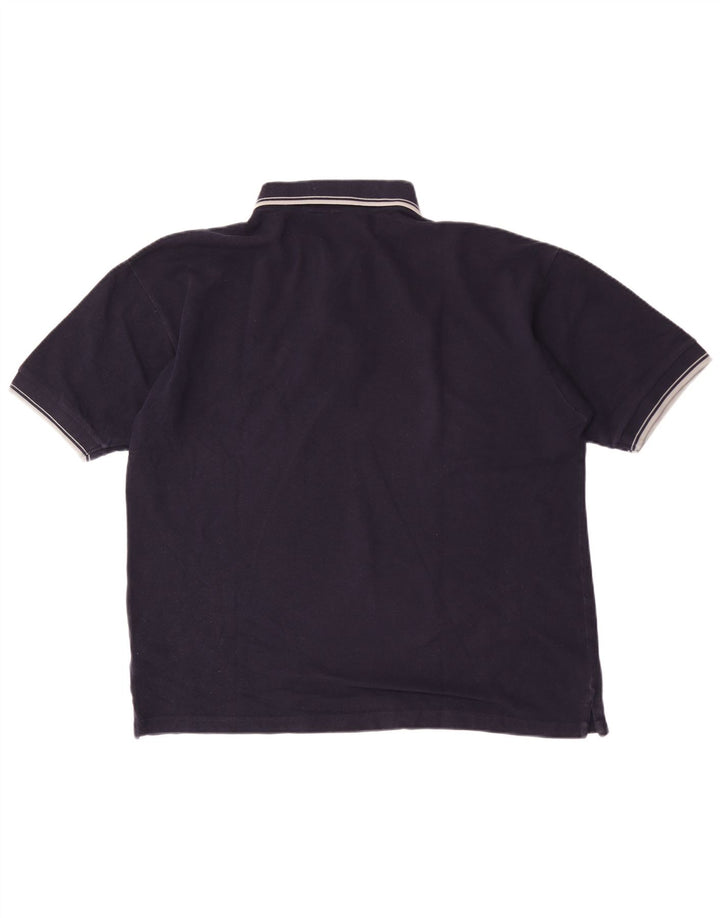 Kappa herre poloshirt XL marineblå bomuld