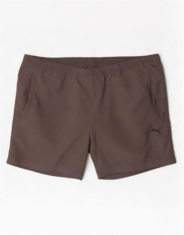 Puma Mens Swimming Shorts Large Grey