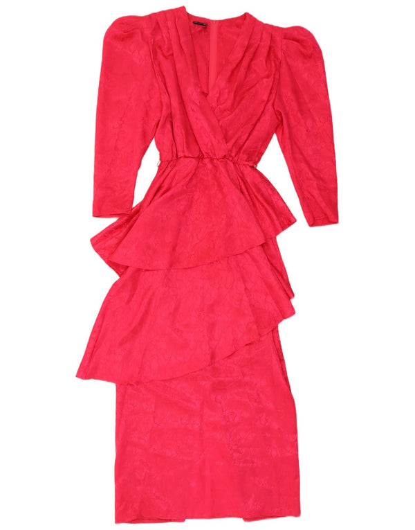 Din sjette sans Peplum-kjole til kvinder EU 40 Medium Pink Animal Print