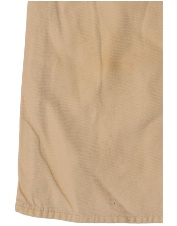 CALVIN KLEIN Dame Flared Jeans W31 L34 Beige Bomuld
