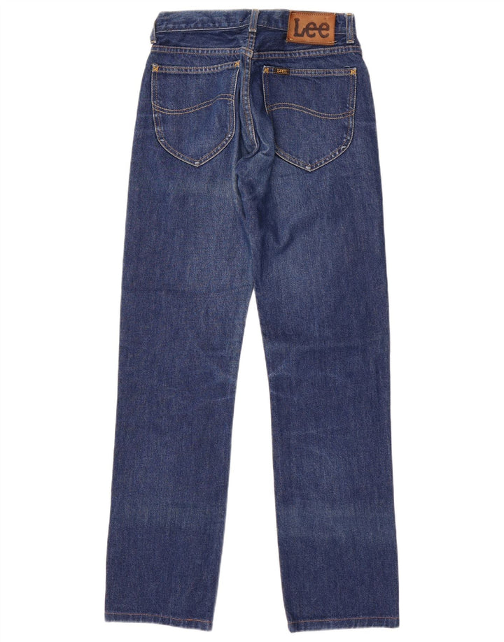 LEE Dame Seattle Straight Jeans W27 L32 Blå Bomuld