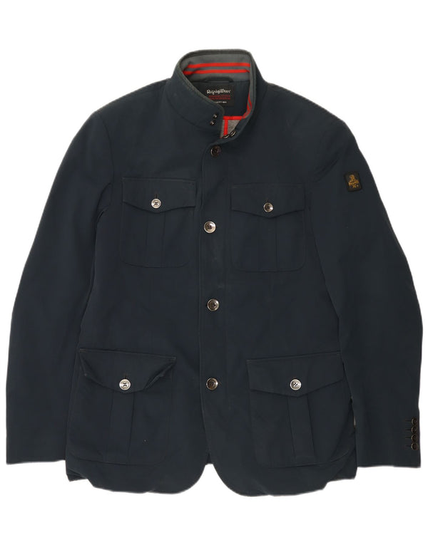 Refrigiwear Herre Utility Jacket IT 50 Large Navy Blue Polyamide