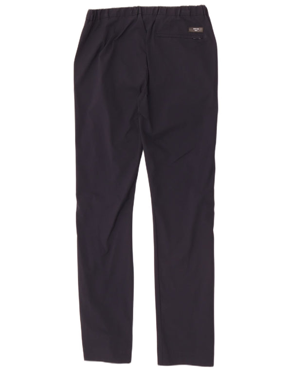 Reiss Slim Chino-bukser til mænd W30 L32 Marineblå polyamid