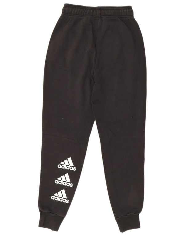 Adidas Grafisk træningsdragt bukser til kvinder Joggers UK 0/2 XS sort bomuld