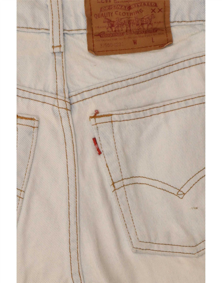 Levi's Womens 550 denimshorts US 5 Small W25 Blue Cotton