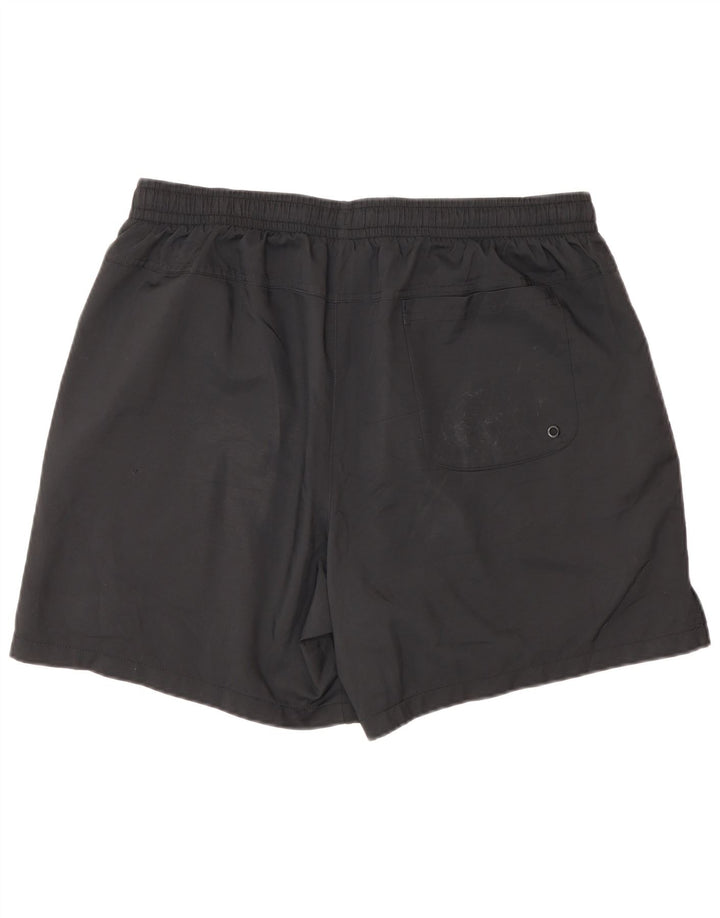 Nike badeshorts til mænd, store sorte polyester