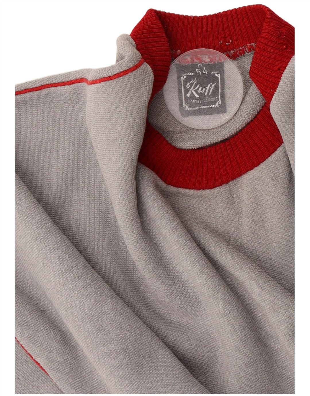 Vintage sweatshirt til mænd IT 54 XL Grå farveblok