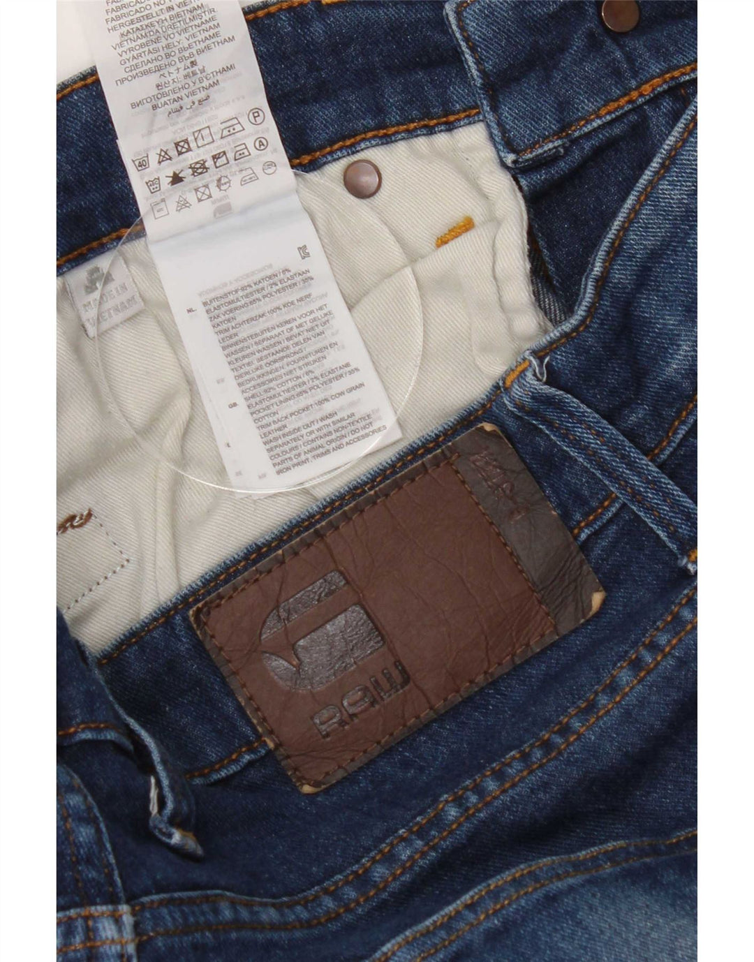G-Star Herre Revend Super Slim Jeans W32 L30 Blå Bomuld