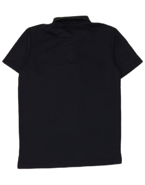 IZOD Regular Boys Polo Shirt 15-16 Years XL Navy Blue Polyester