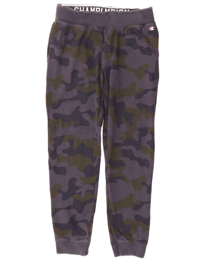 Champion Herre træningsdragt Bukser Joggers Medium Navy Blue Camouflage