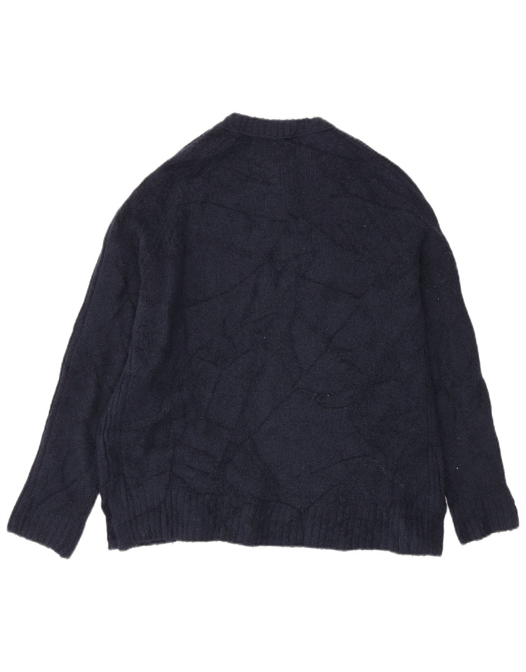 Marks & Spencer Dame sweater med rund hals DK 14 Medium Navy Blue