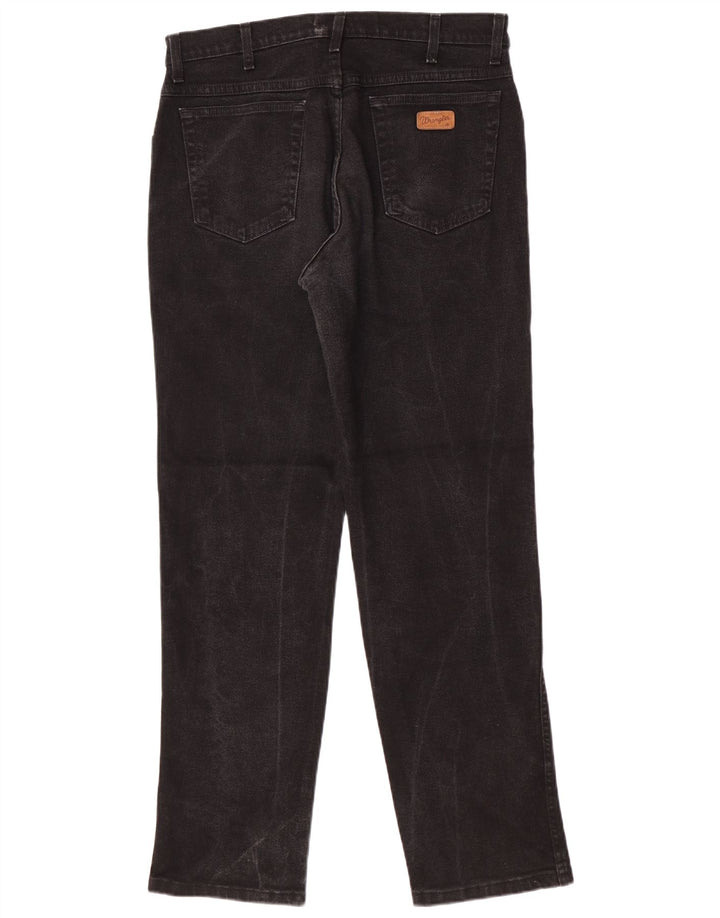 Wrangler Herre Tapered Jeans W32 L32 Sort