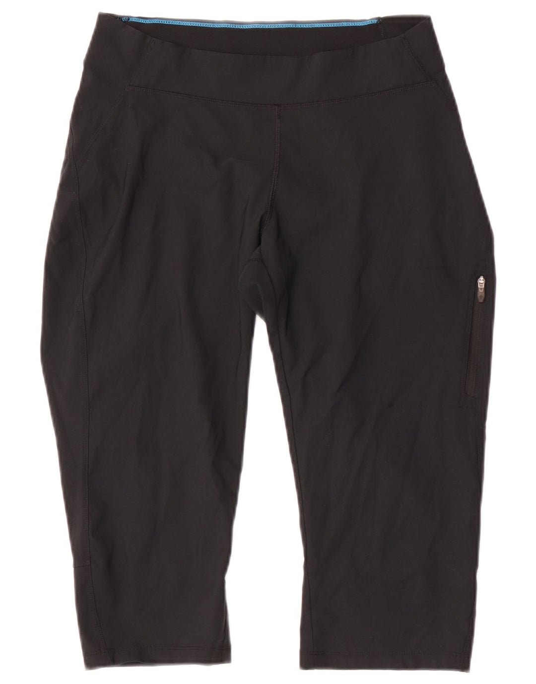 Columbia Womens Omni-Shield Capri Leggings UK 12 Medium Black Polyester