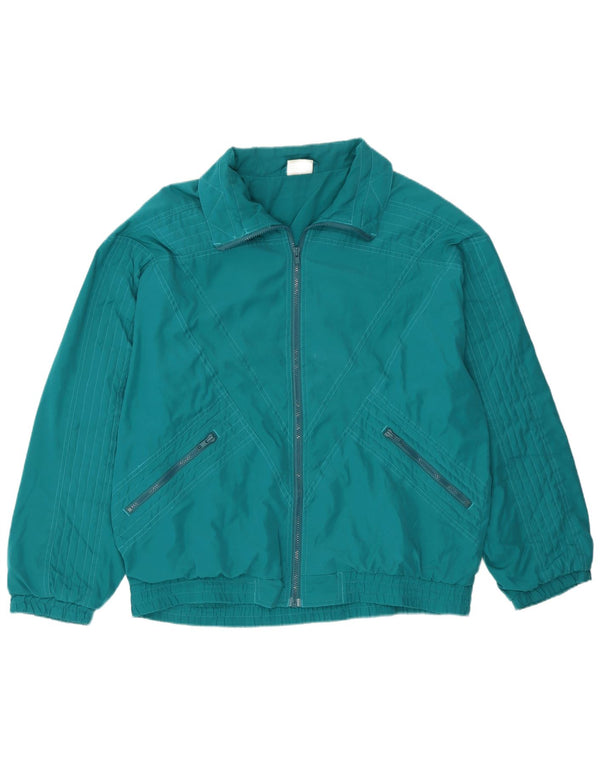 Aktiv Herre træningsdragt Topjakke XL Grøn Polyester Sports