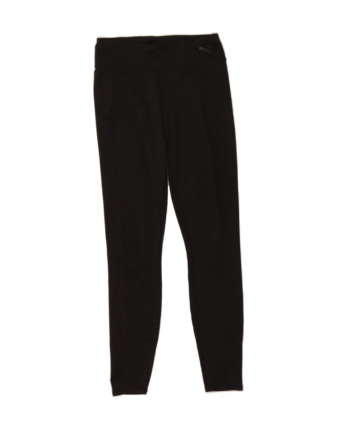 PUMA Womens Leggings UK 10 Small Black Vintage Puma and Second-Hand Puma from Messina Hembry 