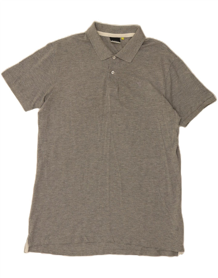 DIADORA Mens Polo Shirt 3XL Grey Cotton Vintage Diadora and Second-Hand Diadora from Messina Hembry 